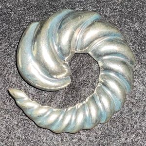 Sterling silver brooch